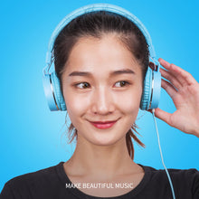 Load image into Gallery viewer, Stereo Metal Wired Headphone  Headset
